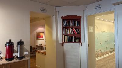 コーヒーはポットで２種類用意されています