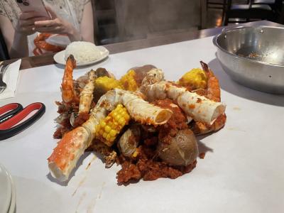 クラッキンキングクラブが美味しい!