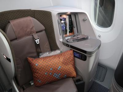 やっぱりシンガポール航空のビジネス・クラスはいいな