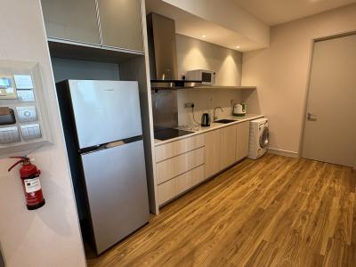 キッチンと乾燥機付き洗濯機