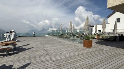 広々としたデッキ