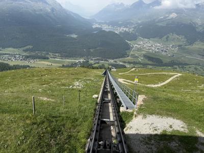 ケーブルカーで行く