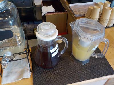 ウエルカムドリンクがある