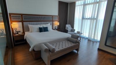 ミーケービーチの眺めが良いリゾートホテルです。