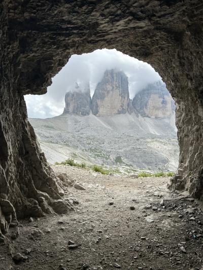 トレチーメのビューポイント