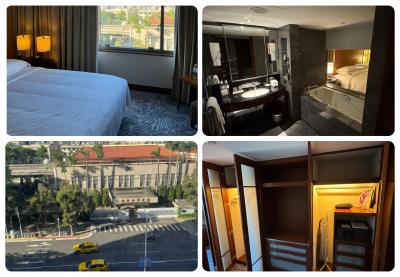 スイートルーム　寝室＆バスルーム