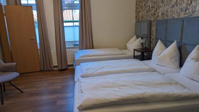 ベッドが小さく見えますが、大丈夫です