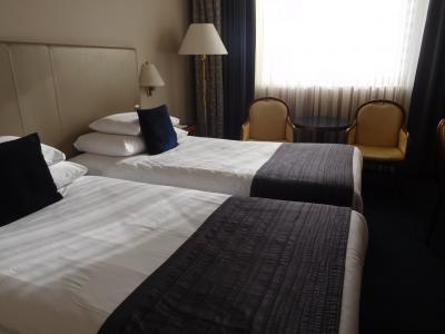 ツインルーム。広くてきれい