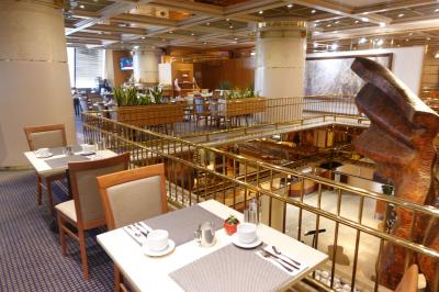 朝食レストラン。