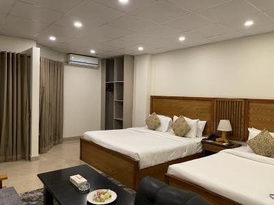 イスラマバード空港から30分程にあるホテル