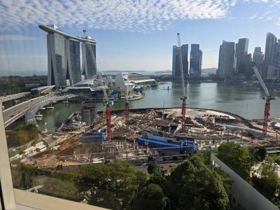 マリーナベイを望む