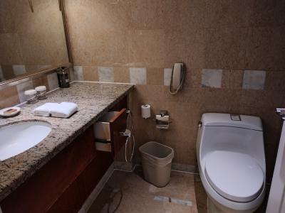 中国あるある　トイレットペーパーが後方にある