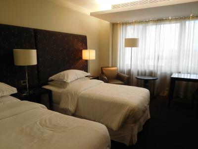 ツインルーム。広いです。