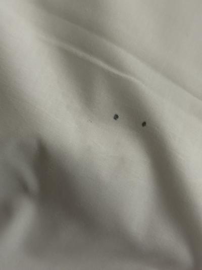 また、汚れを発見　嫌だなぁ。