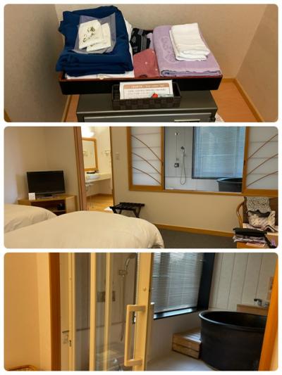 ゴルフ後の宿泊に