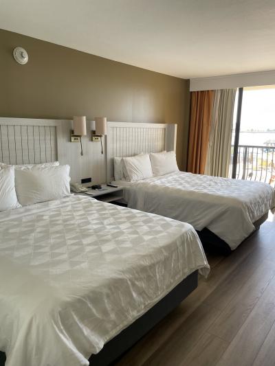 目の前が海で眺めが良いホテル