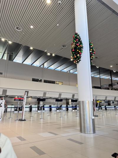 こじんまりとしたした空港