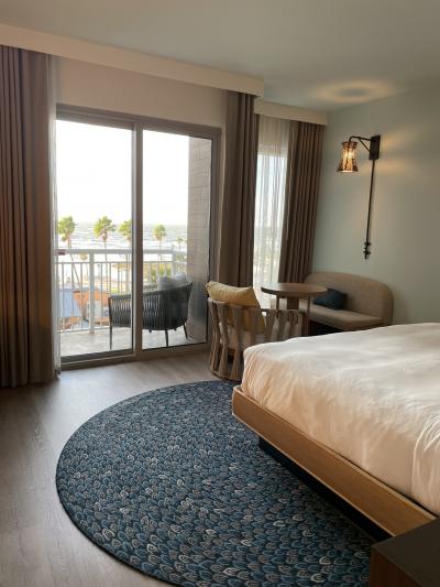 クリアーウォータービーチ前にある新しいホテル