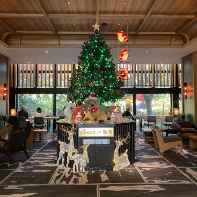 クリスマスシーズンで可愛らしい飾り付け