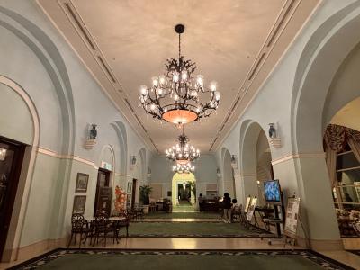 ゴルフ場の中にあるホテル