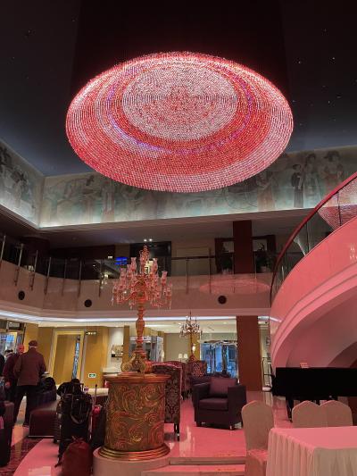 華やかなロビーです。