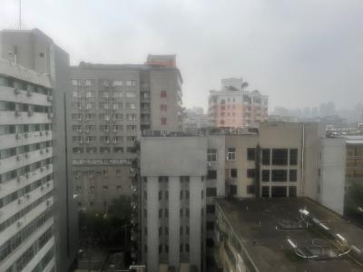 部屋からの眺めです。あまり良くないです。