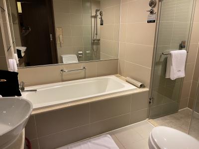 バスタブがあります。