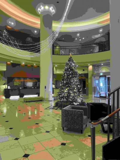 きれいなホテルでした。