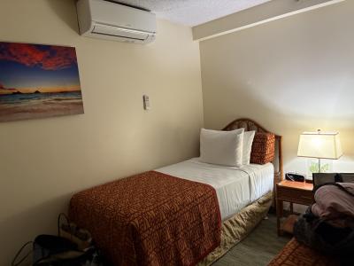 夜中はちょいとうるさいけれど定宿です。