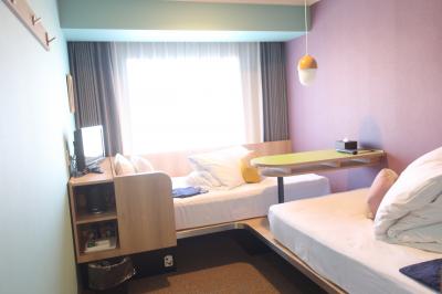 赤煉瓦のレトロな外観、旭川の星野リゾートOMO７　♪