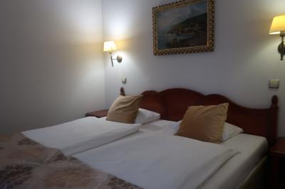 スイートタイプの部屋で満足