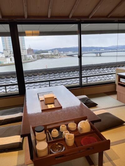 温泉付きの部屋に美味しい食事