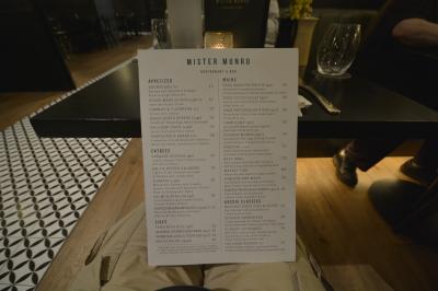レストランMISTER MUNRO