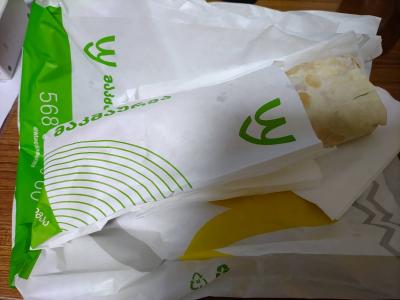 ソースも野菜もたっぷりで美味しかった