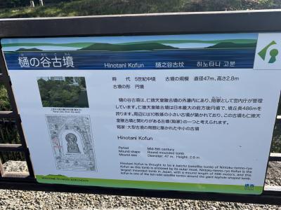 仁徳天皇陵の濠が膨らんだところあたりだそうです。