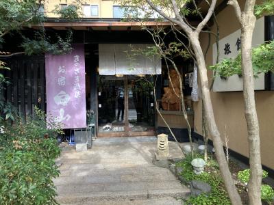 自家用車での旅で帰宅伸ばしたおかげで城崎温泉に宿泊出来ました。