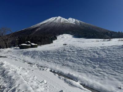 大山を直下から撮影できます。