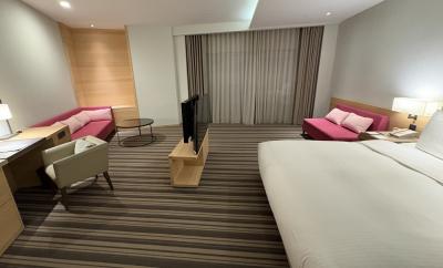 駅直結の便利さ　綺麗な館内の快適なホテル