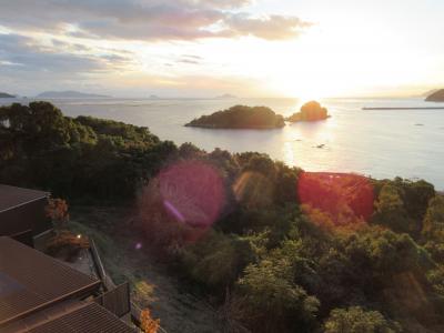 ２つの無人島、咸陽島を鑑賞するのに都合の良い公園は大島にあります