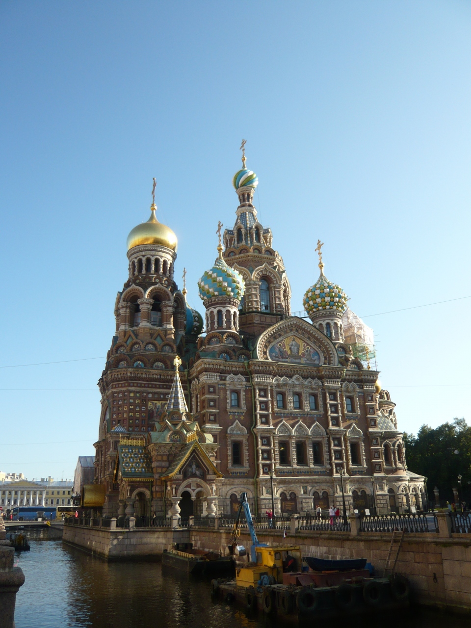 ハリストス復活大聖堂 (血の上の救世主教会) The Cathedral of the Resurrection of Christ (Church of the Savior on Spilled Blood)