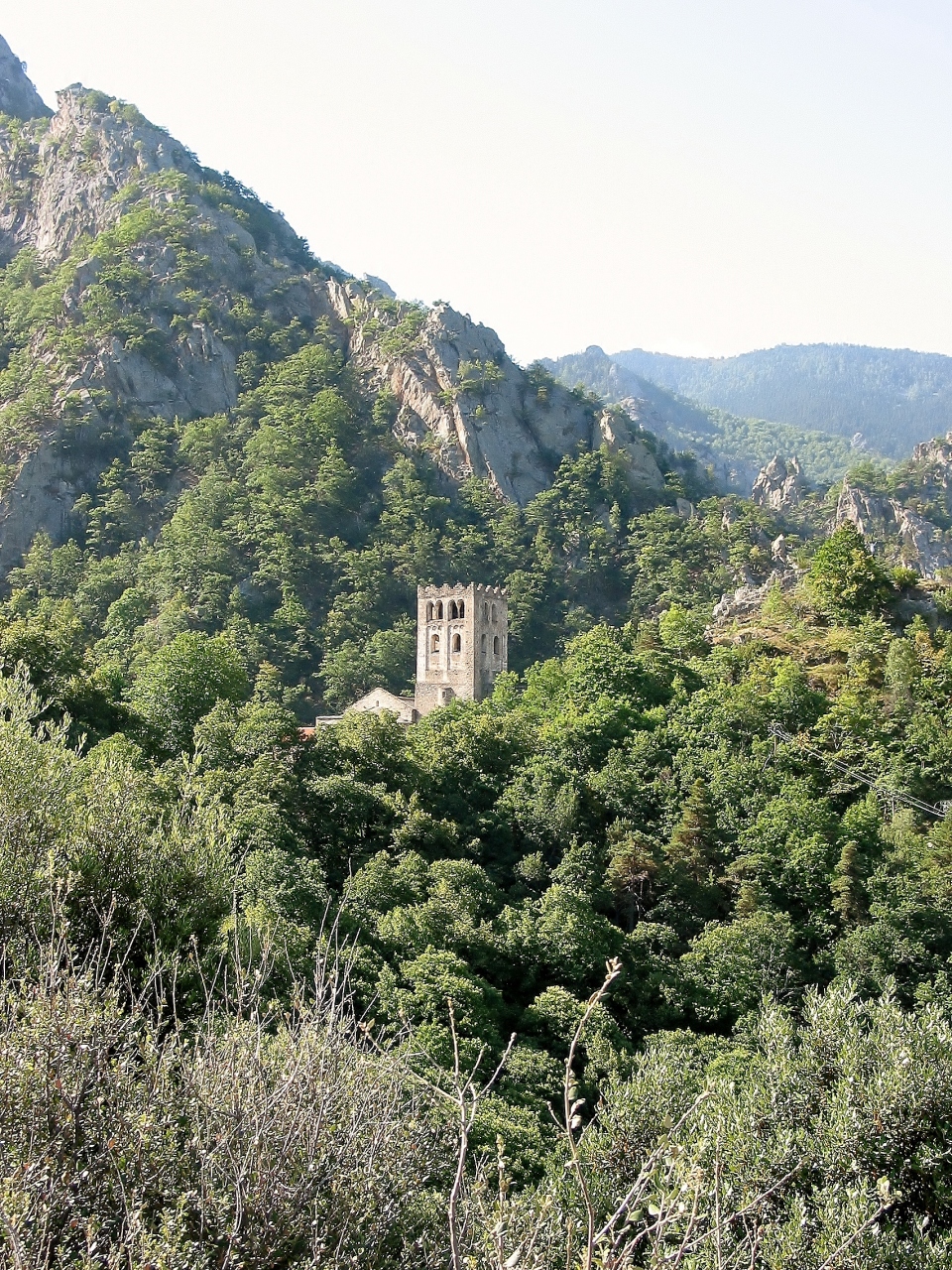 サン マルタン デュ カニグー修道院 Abbaye Saint-Martin du Canigou