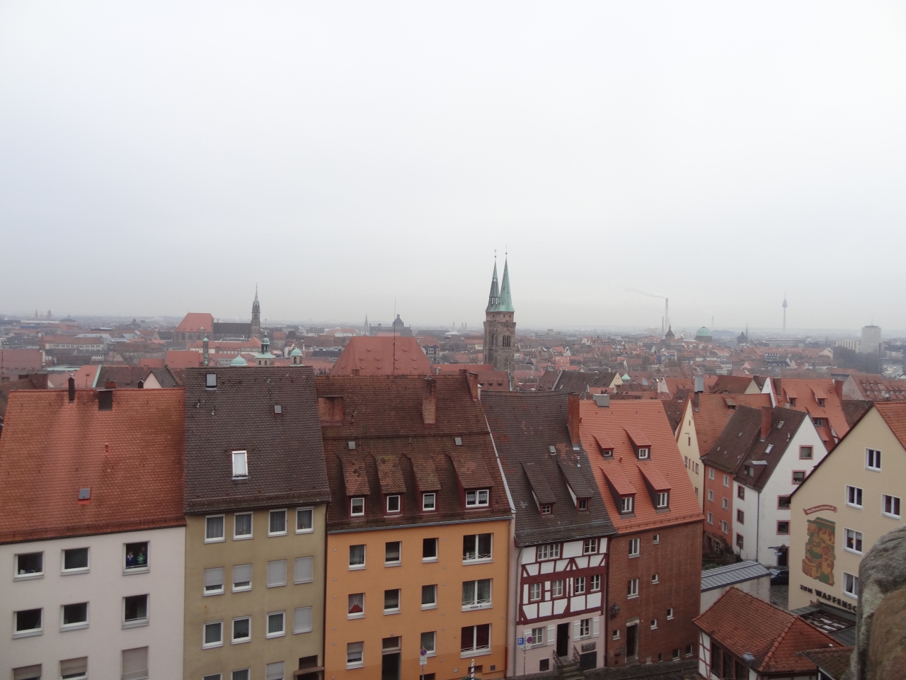 ニュルンベルク城 (カイザーブルク) Nuernberg Castle (Kaiserburg)