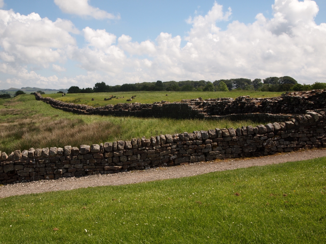 ハドリアヌスの城壁 (ローマ帝国の国境線) Hadrian's Wall