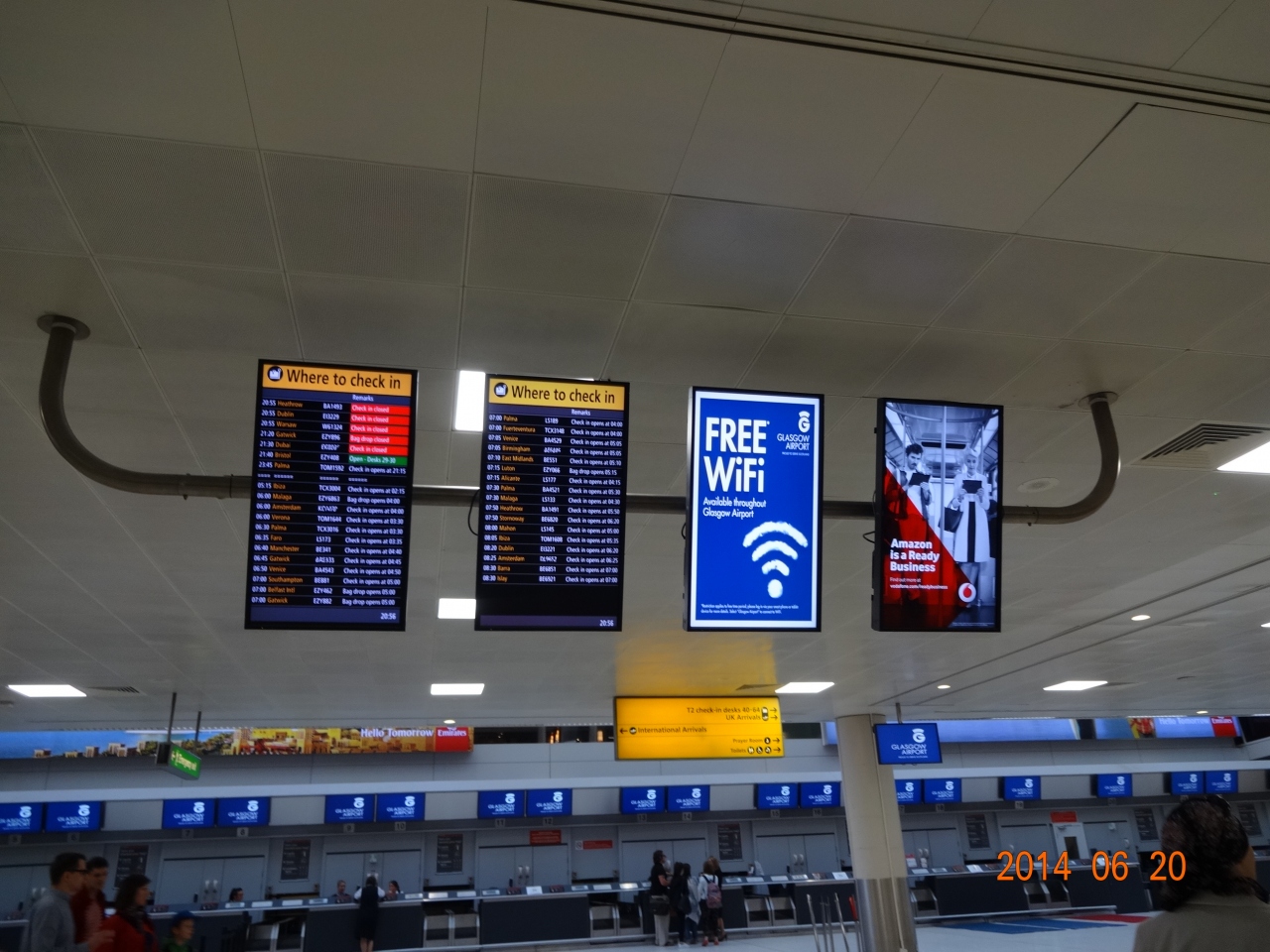 グラスゴー国際空港 (GLA) Glasgow International Airport