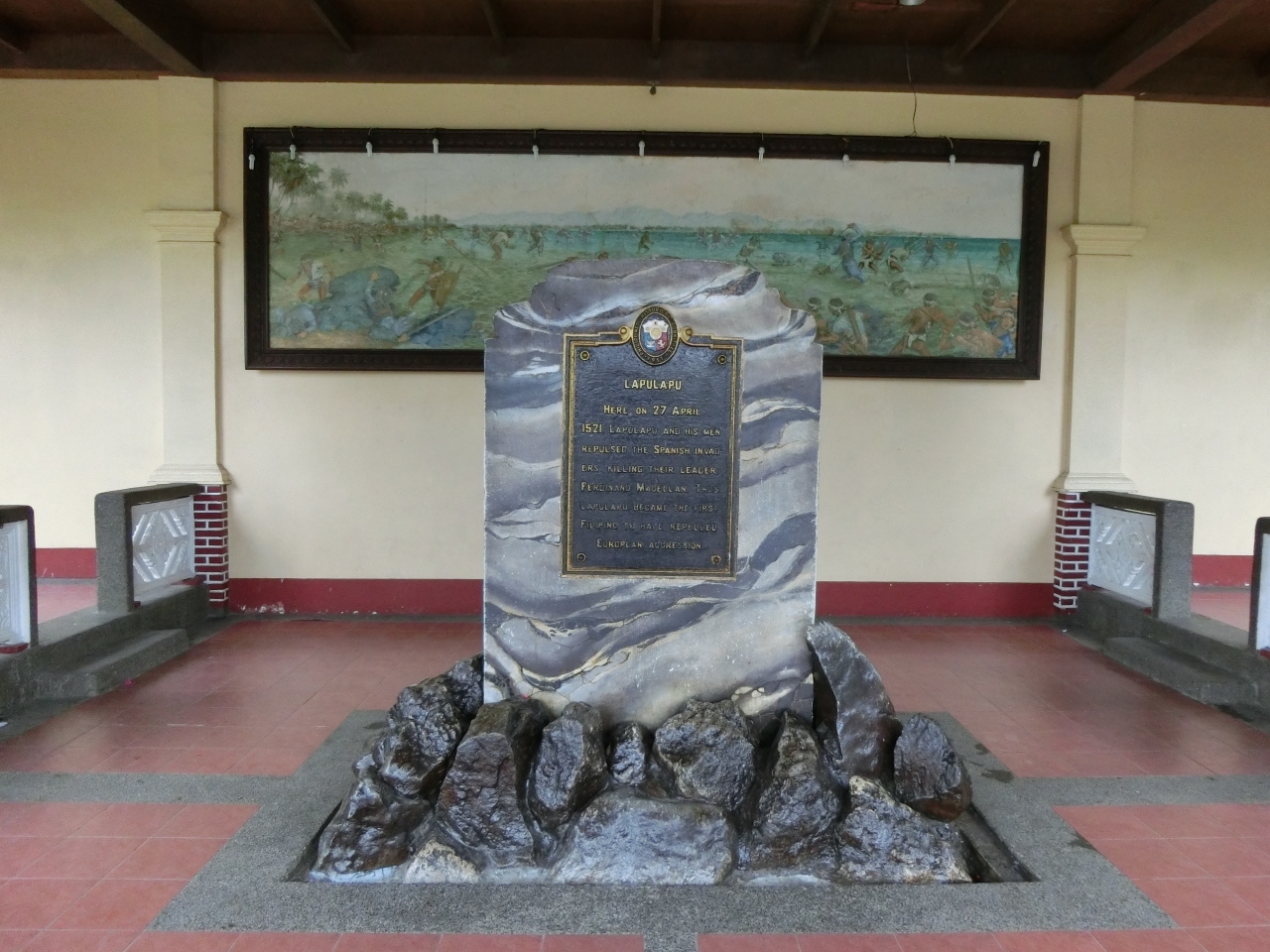 マゼラン記念碑&ラプラプ像 Magellan's Marker & Lapu-Lapu Monument