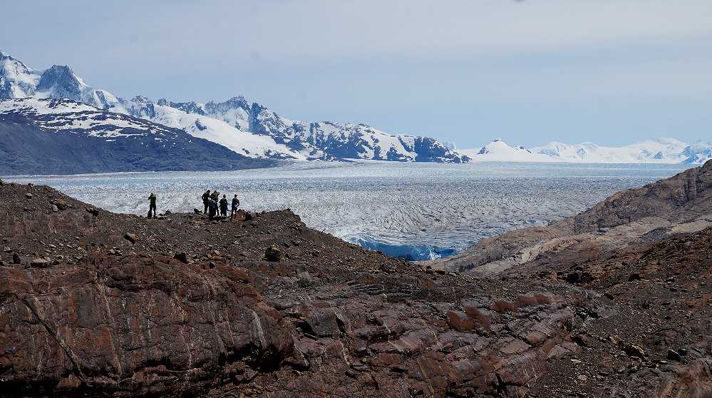 ウプサラ氷河                Glacier Upsala