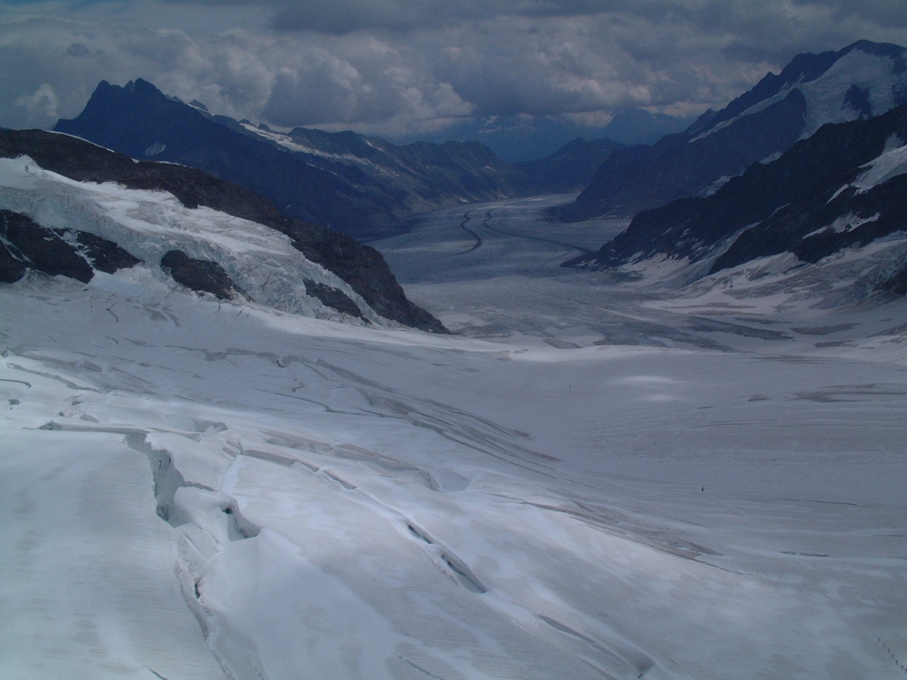 スイス アルプスのユングフラウとアレッチ Swiss Alps Jungfrau Aletsch