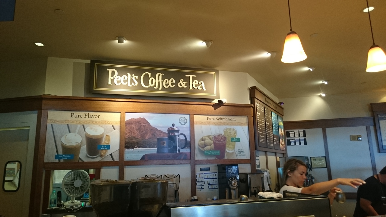 ピーツコーヒー&ティー (シェラトンワイキキ店) Peet's Coffee & Tea