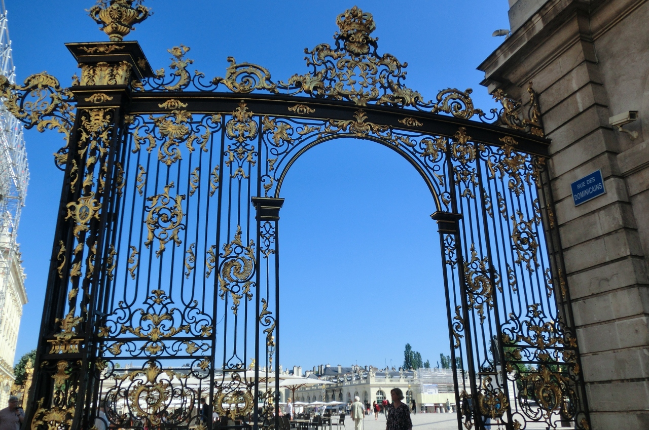 ナンシーのスタニスラス広場、カリエール広場及びアリアンス広場 Place Stanislas, Place de la Carrière and Place d'Alliance in Nancy