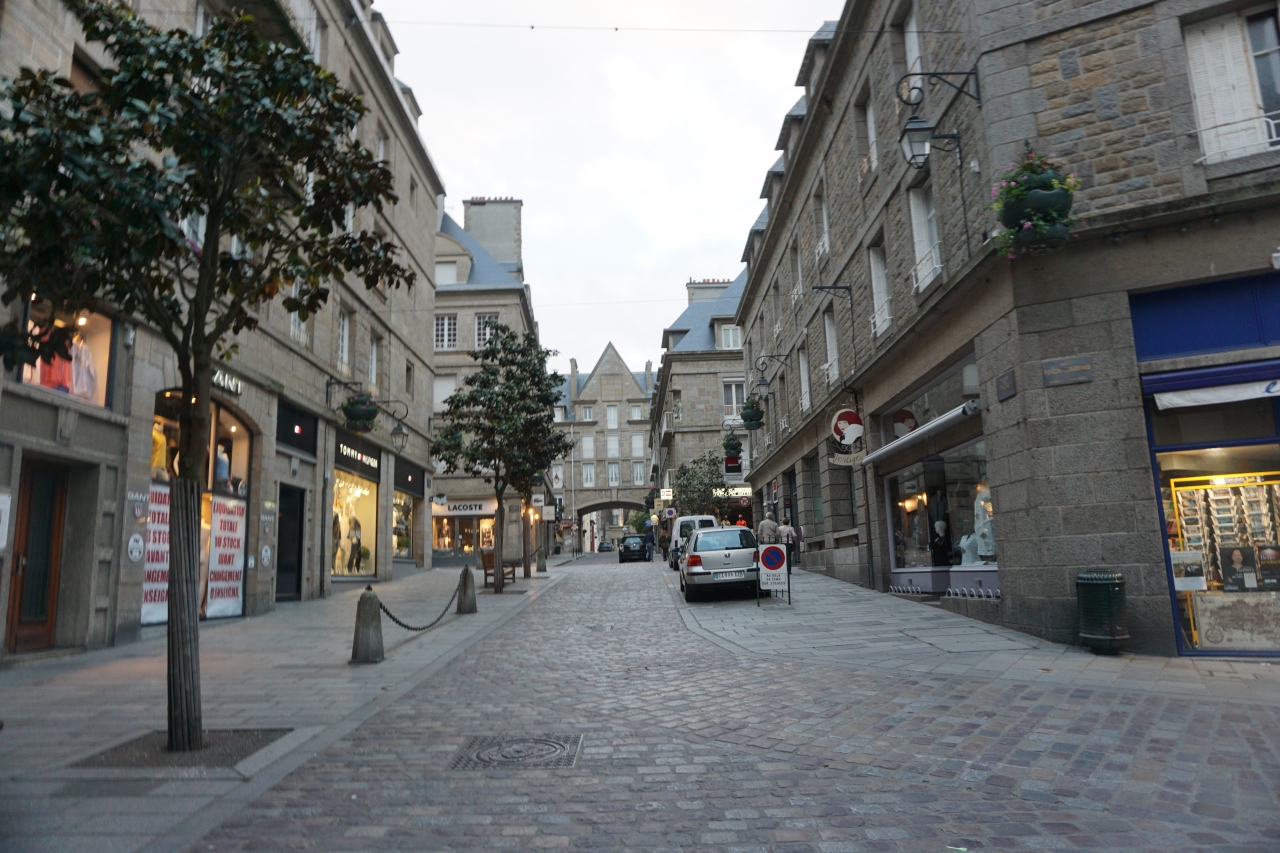 サン マロの旧市街                St. Malo